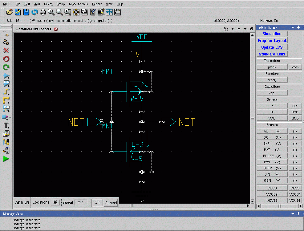 Schematic Entry and Simulation